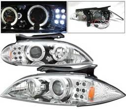 Chevrolet Cavalier 4 Car Option Projector Headlights - Chrome - LP-GCA95CC-YD