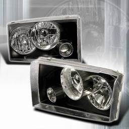 Ford F250 Superduty Custom Disco Black Projector Headlights - LHP-F25099JM