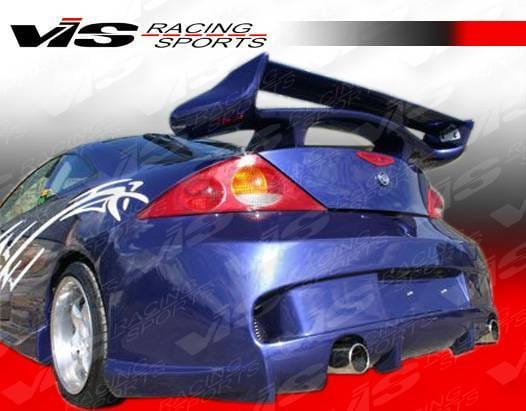 Mercury Cougar VIS Racing Invader-6 Rear Bumper - 99MYCOU2DINV6-002