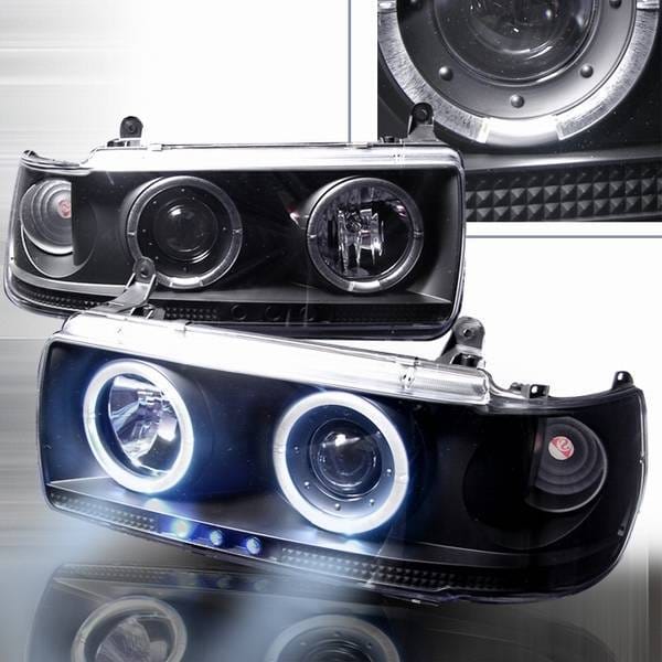 Toyota Land Cruiser Custom Disco Black Projector Headlights - LHP-LCR90JM-YD