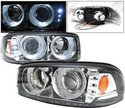 GMC Denali 4 Car Option Dual Halo Projector Headlights - Chrome - LP-GD01CC-1