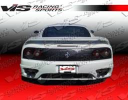 Ferrari 360 VIS Racing Euro Tech Rear Lip - 99FR3602DET-012
