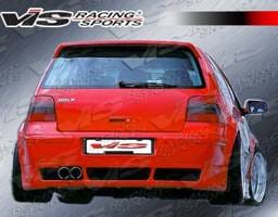 Volkswagen Golf VIS Racing R-Tech Rear Lip- 99VWGOF2DRTH-002