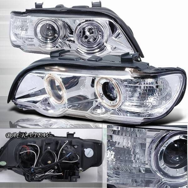 BMW X5 Custom Disco Chrome Projector Headlights - LHP-X500-APC