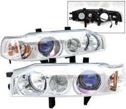 Honda Accord 4 Car Option Projector Headlight Chrome - 1PC - LP-HA90CB-KS