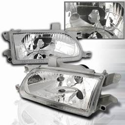 Toyota Tercel Custom Disco Euro Headlights - LH-TER95-TM