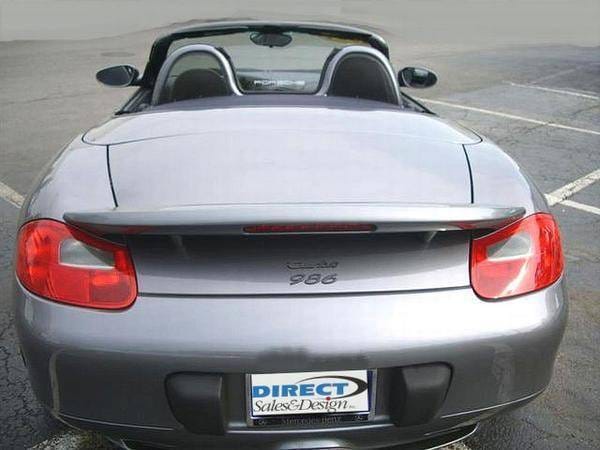 Carbon Fiber rear Wing Spoiler with Light thumbnail 2