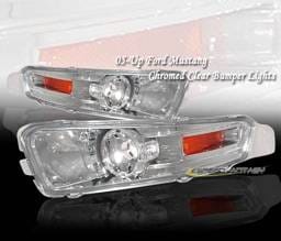 Chrome Amber Turn Signal Light