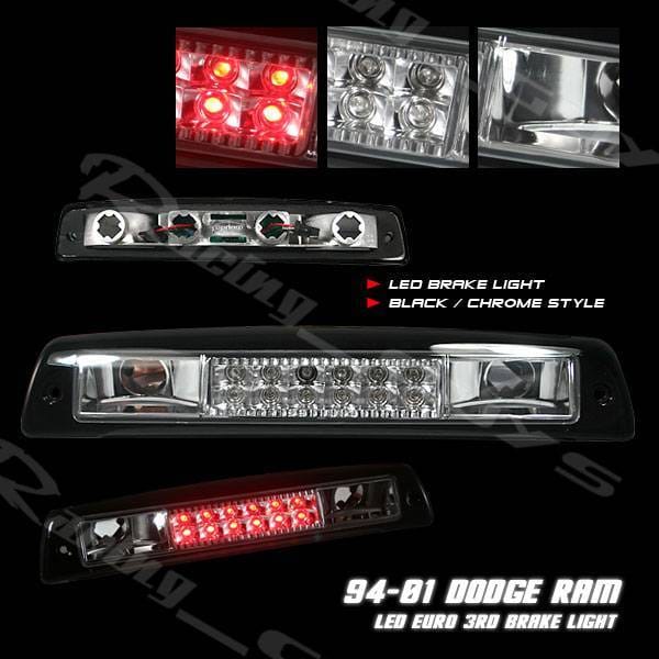 Black Chrome LED Third Brake Light
