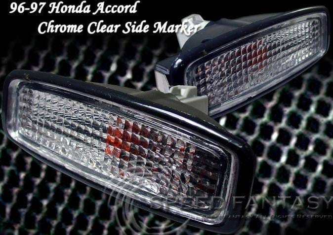 Chrome Clear Bumper Lights