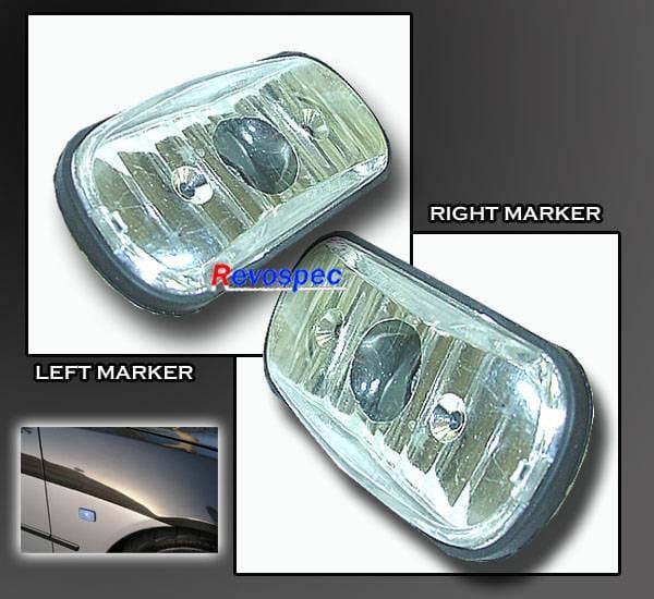 Clear Side Marker Lights