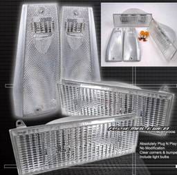 Crystal Corner And Turn Signal Lights