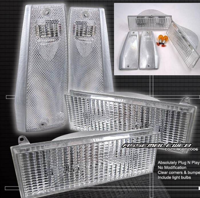 Crystal Corner And Turn Signal Lights
