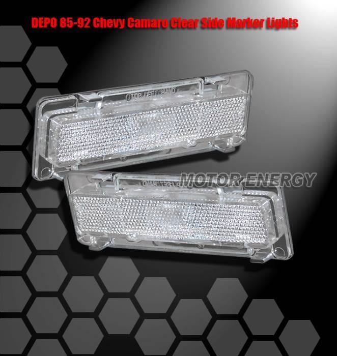 Clear Side Marker Lights