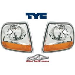 Euro Chrome Clear Corner Lights