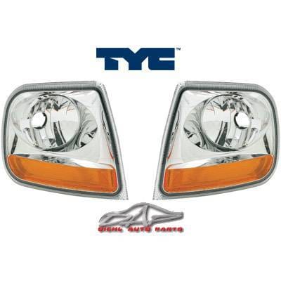 Euro Chrome Clear Corner Lights