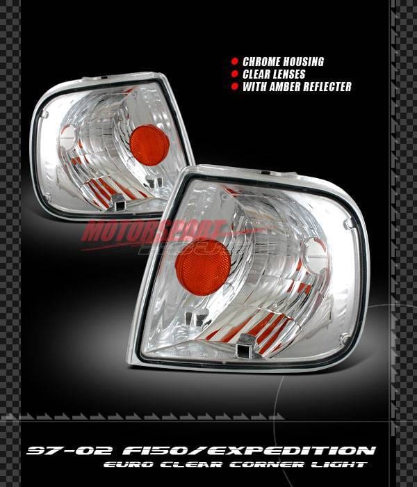 Chrome Amber Corner Lights