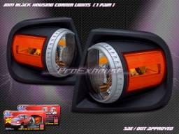 JDM Black Corner Lights