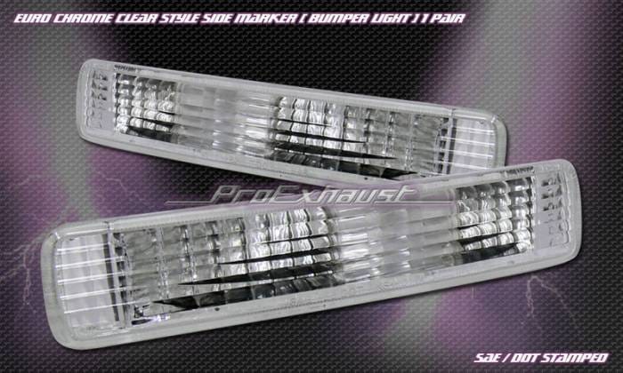 Crystal Clear Bumper Lights