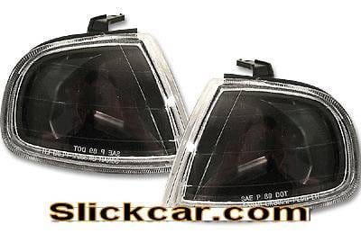 JDM Black Corner Lights