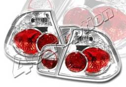BMW 3 Series 4DR 4 Car Option Altezza Taillights - Chrome - LT-B464A-YD