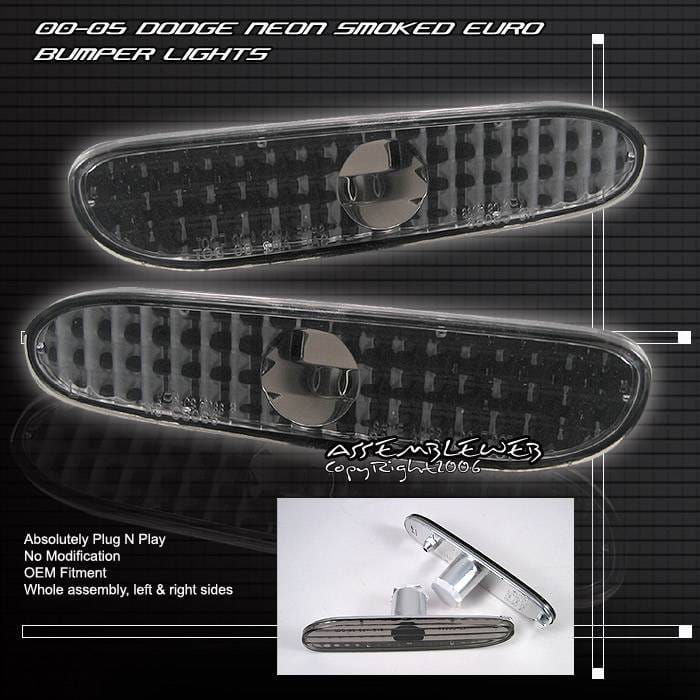 Euro Smoke Bumper Lights
