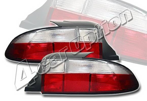 BMW Z3 4 Car Option Euro Taillights - Red & Clear - LT-BZ3-KS