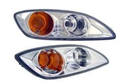 JDM Clear Chrome Bumper Lights