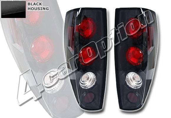 Chevrolet Colorado 4 Car Option Altezza Taillights - Black - LT-CCODO04JB-YD