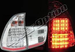 BMW X5 4 Car Option LED Taillights - Chrome - LT-BE5300LEDC-YD