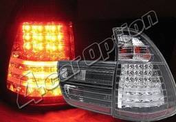 BMW X5 4 Car Option LED Taillights - Black - LT-BE5300LEDJB-YD