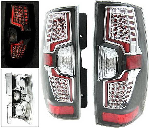 Chevrolet Suburban 4 Car Option LED Taillights - Black - LT-CST07LEDJB-7