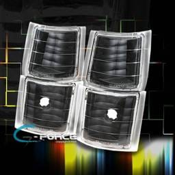 Black Clear Corner Lights