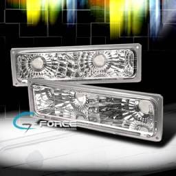 Chrome Clear Bumper Lights