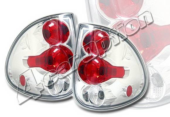 Dodge Caravan 4 Car Option Altezza Taillights - Chrome - LT-DC01A-KS