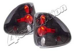 Dodge Caravan 4 Car Option Altezza Taillights - Carbon Fiber Style - LT-DC01CF-KS