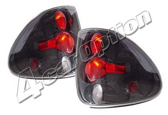 Dodge Caravan 4 Car Option Altezza Taillights - Carbon Fiber Style - LT-DC01CF-KS