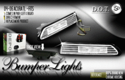 Clear LED Bumper Lights