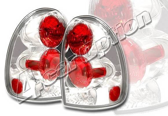 Plymouth Voyager 4 Car Option Altezza Taillights - Chrome - LT-DC96A-YD