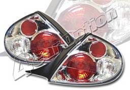Dodge Neon 4 Car Option Altezza Taillights - Chrome - LT-DN00A-YD