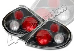Dodge Neon 4 Car Option Altezza Taillights - Carbon Fiber Style - LT-DN00F-YD