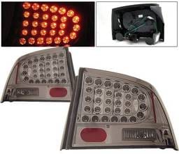 Dodge Charger 4 Car Option LED Taillights - Smoke - LT-DCHAR06LEDSM-KS