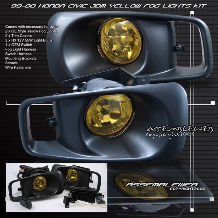 Yellow OEM Style Fog Lights