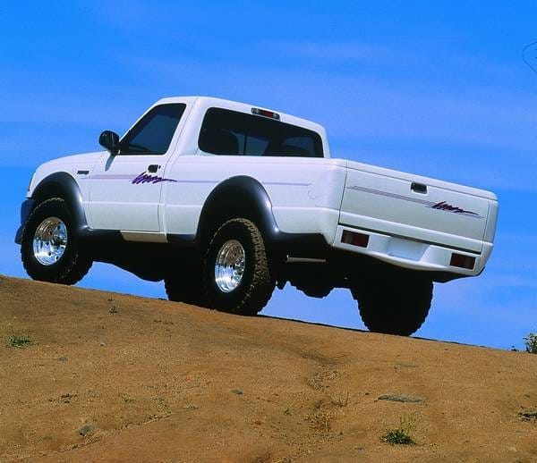 Ford Ranger Xenon Roll Pan with Optional Stock Light Cutouts - 5494