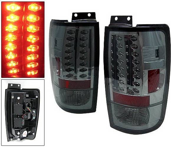 Ford Expedition 4 Car Option LED Taillights - Smoke - LT-FE97LEDSM