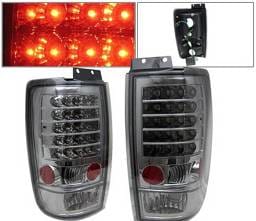 Ford Expedition 4 Car Option LED Taillights - Smoke - LT-FE97LEDSM-KS