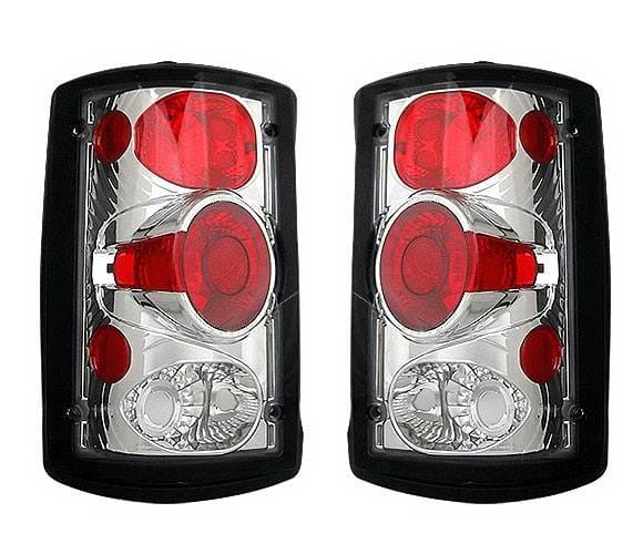 Ford Excursion 4 Car Option Altezza Taillights - Chrome - LT-FEC00A-KS