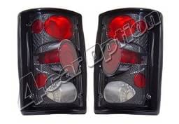 Ford Excursion 4 Car Option Taillights - Carbon Fiber Style - LT-FEC00CF-KS