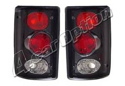 Ford Excursion 4 Car Option Taillights - Black - LT-FEC00JB-KS
