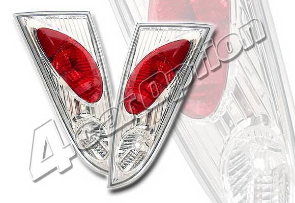 Ford Focus 4 Car Option Altezza Taillights - Chrome - LT-FF005A-YD